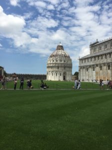 Dome aside the tower.