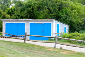 Fisher's Island blue.