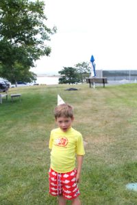 Kid with a pointed sense of humor.