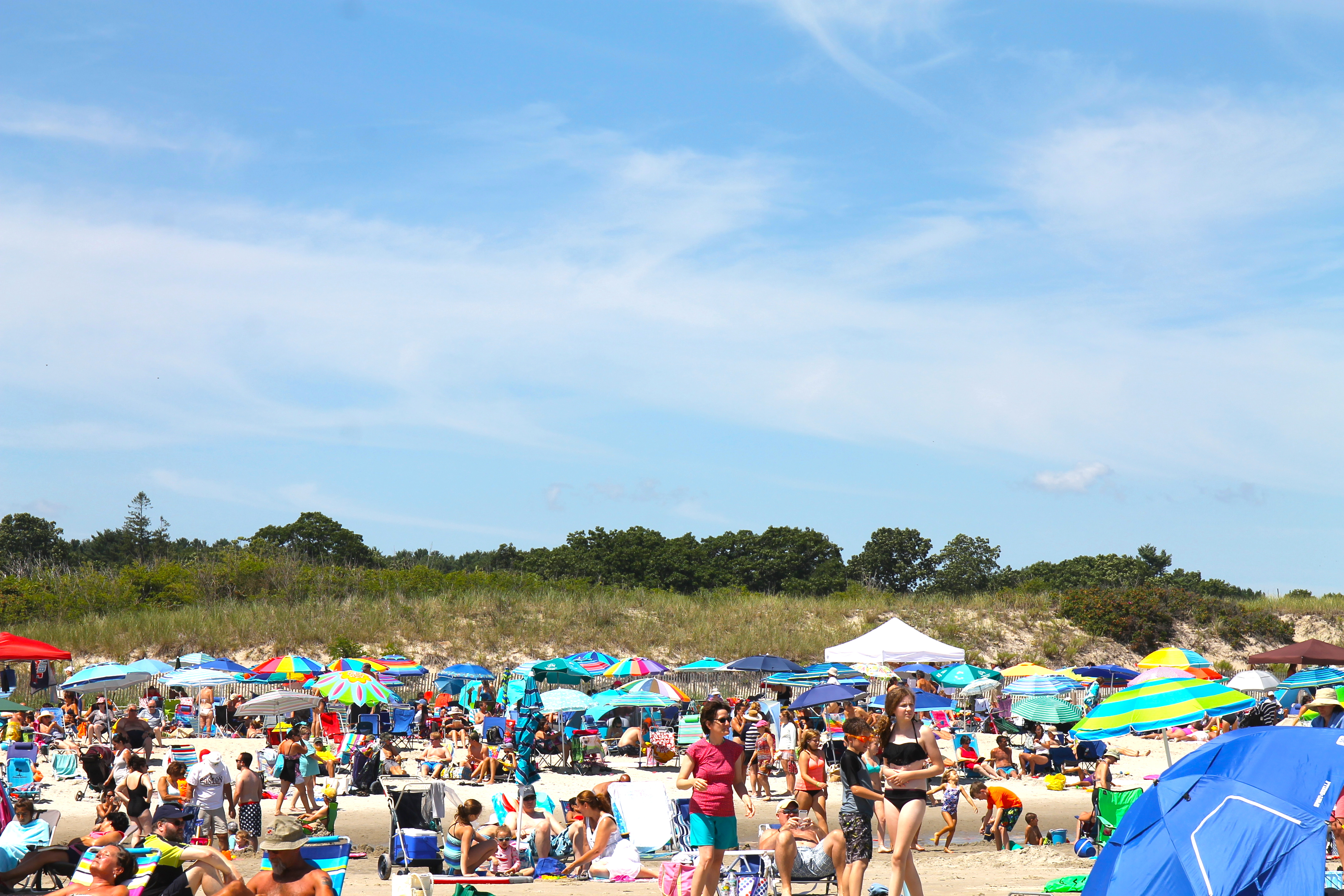 A typical August Ogunquit beach day.