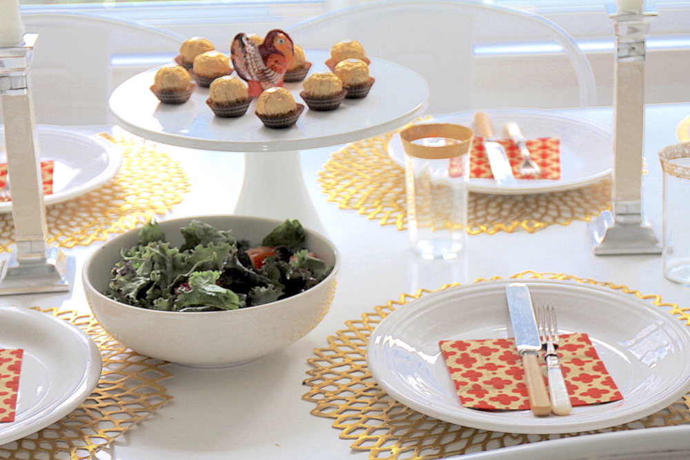 Picture of Thanksgiving dinner