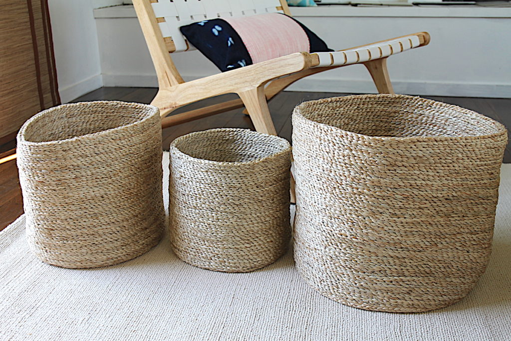jute baskets