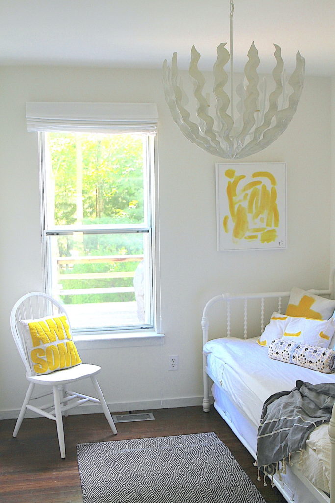 yellow bedroom